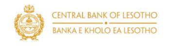 Central bank of lesotho -IGCB